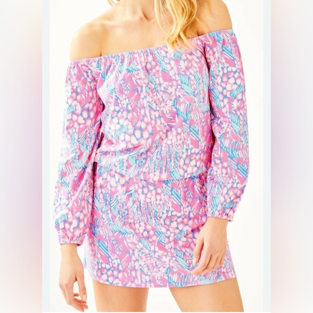 Lilly Pulitzer Lana Skort Romper *Pink‎ Sorbet* High Altitude Size Medium